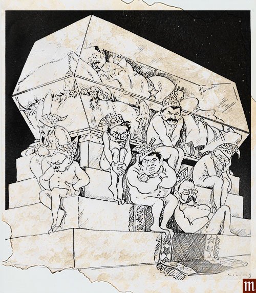 Карикатуры СССР 1950