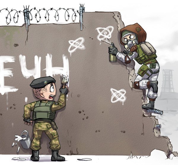 Плакаты сталкер монолит