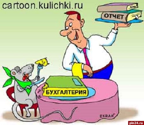Бухгалтерия карикатура