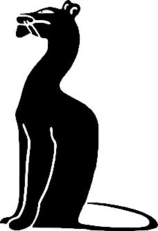 Силуэт Багиры