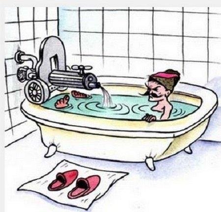 Шутки про ванную комнату