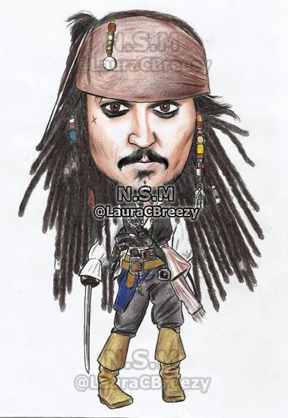 Джонни депп карикатура (49 фото)