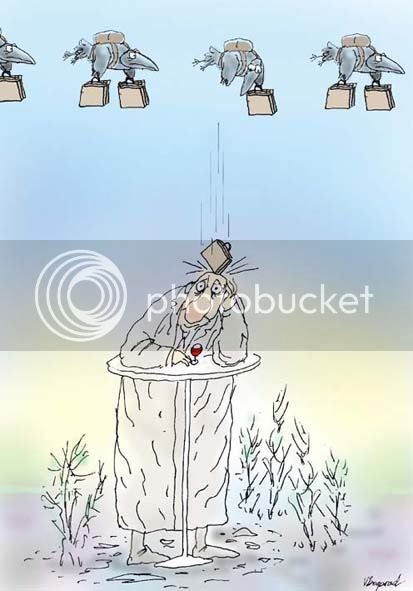 Весенние карикатуры