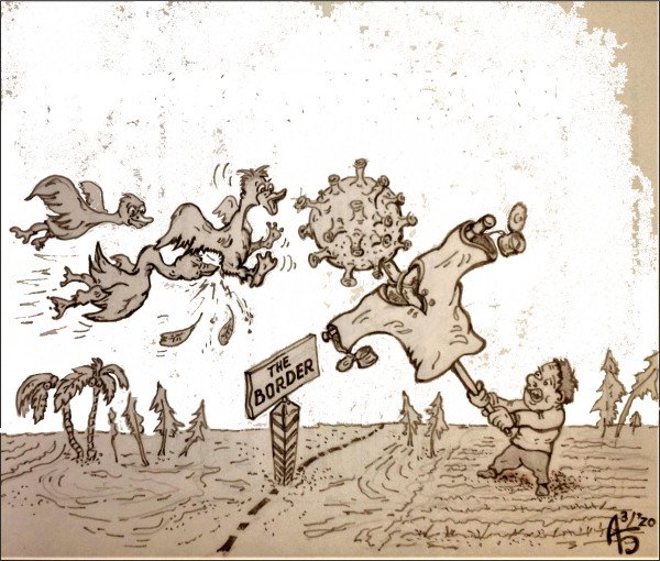 Карикатуры о России 2020