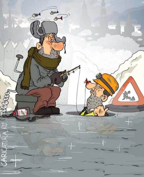 Карикатура на дне (46 фото)