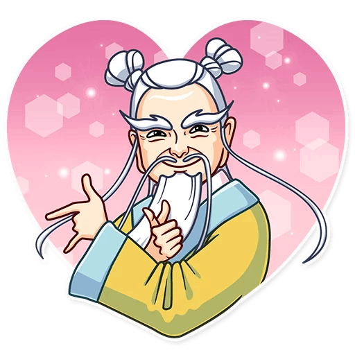 Мудрец стикер