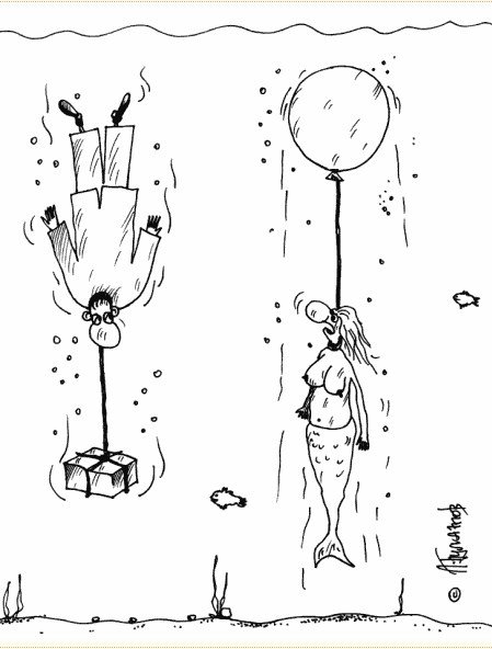 Карикатура суициднику