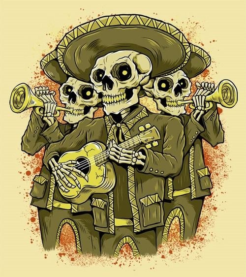 Рынок живопись Мехико