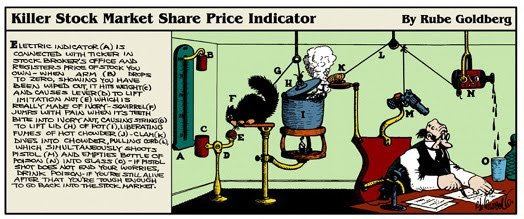 Руби Голдберг рисунки