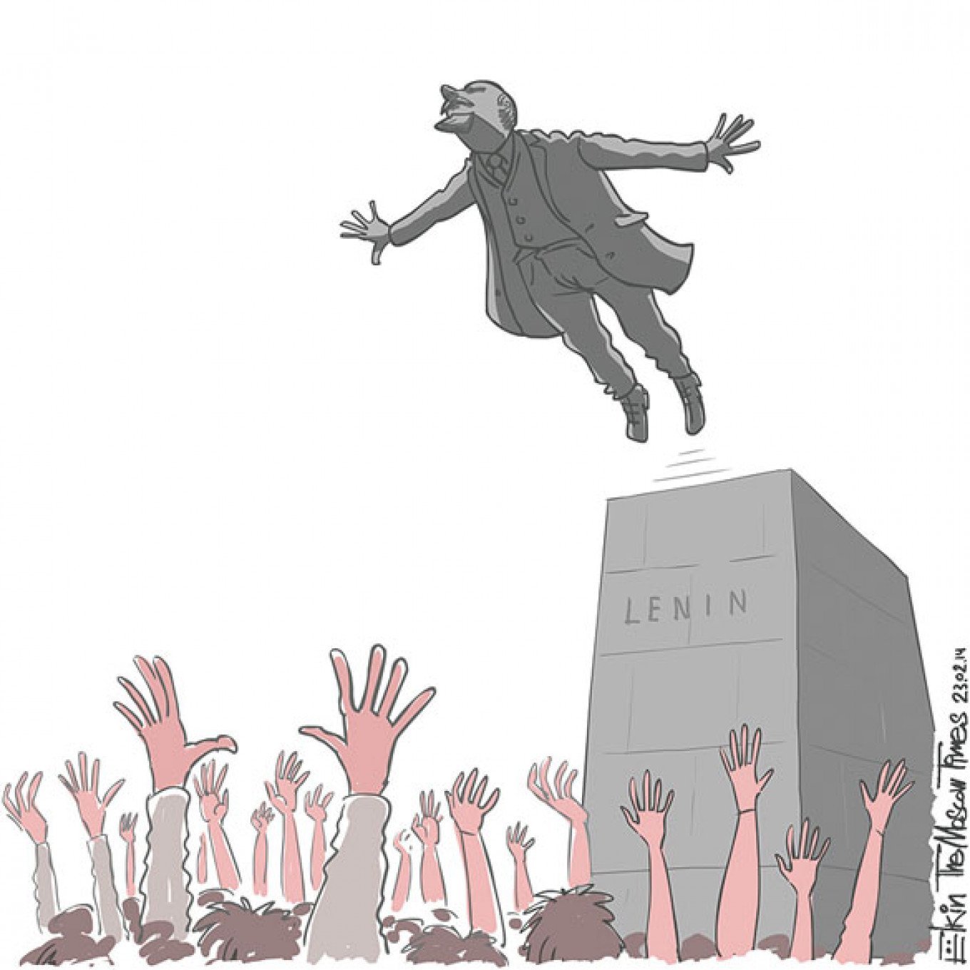 Ленин на броневике памятник