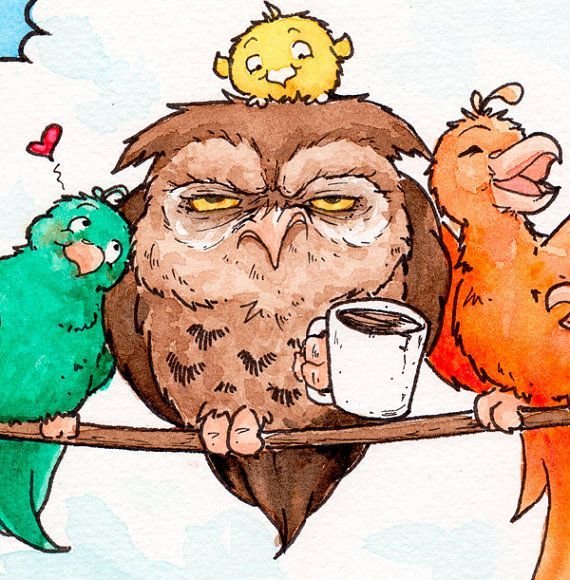 Уставшая Сова