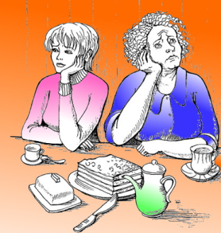 Снохи карикатура