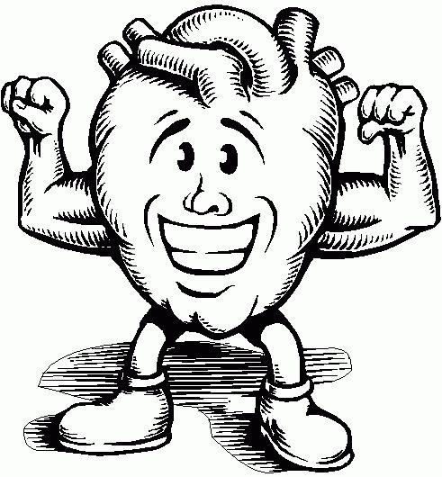 Здоровый образ жизни карикатура