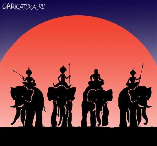 Восток в пин ап стиле