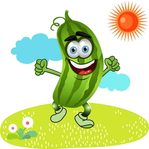 Веселый огурец