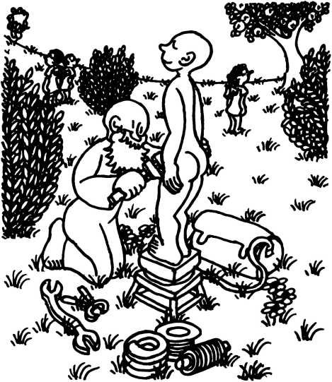 Жан Эффель Сотворение мира в 4 томах