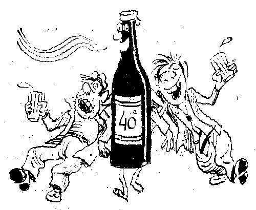 Пьянство рисунок