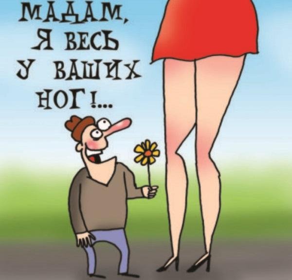 Карикатура признание в любви