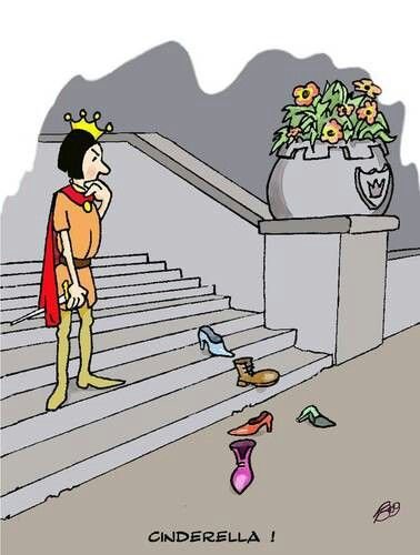 Смешные Золушка и принц