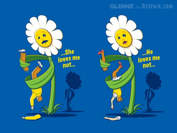 Ромашки смешно