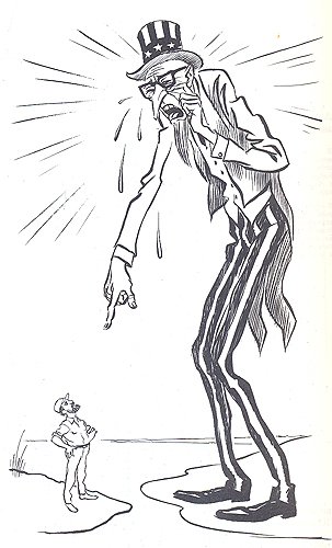 Херлуф Бидструп дядя Сэм