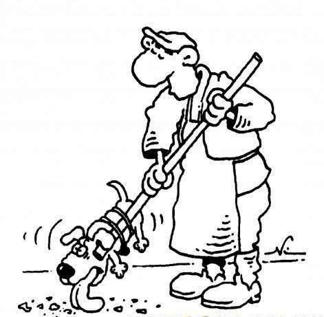 Дворничиха карикатура