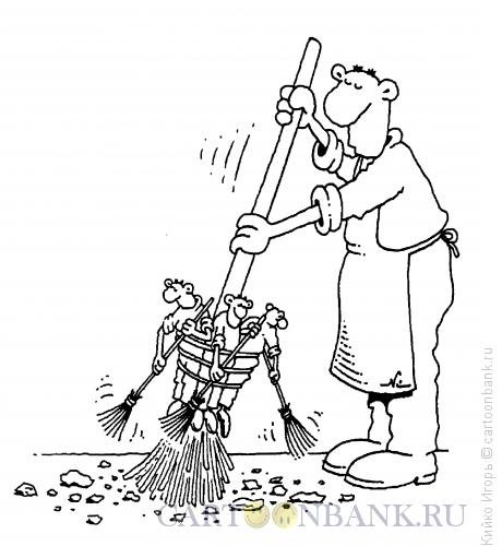 Благоустройство карикатура