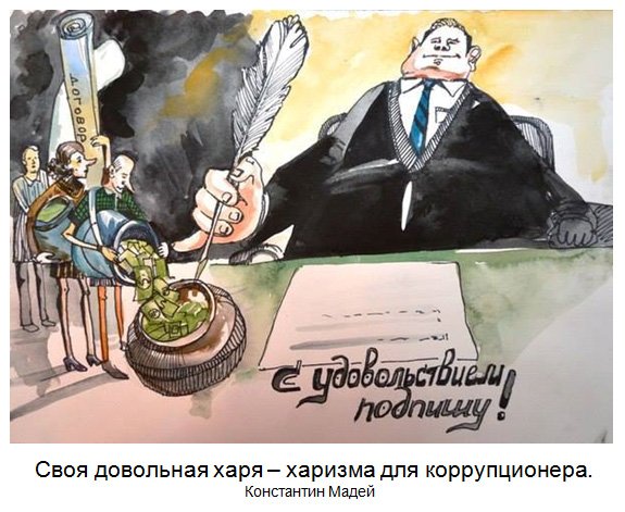 Коррупция карикатура
