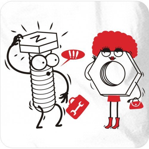 Болт и гайка прикол