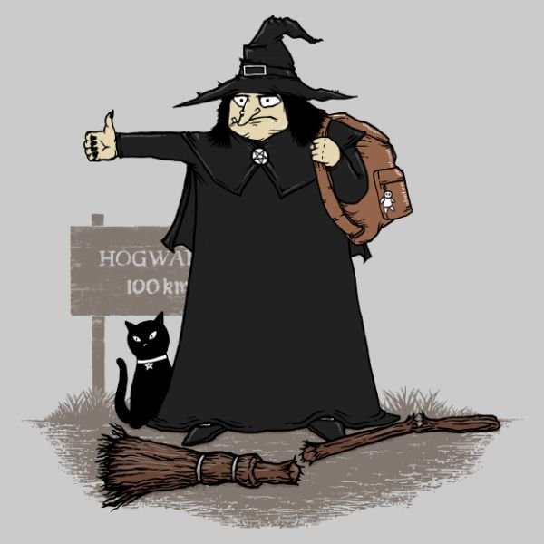 Колдунья карикатура