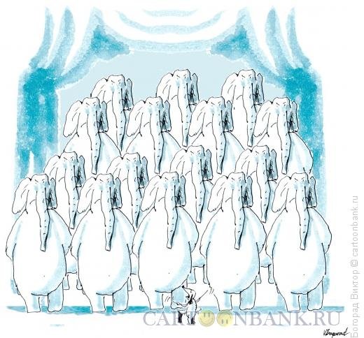 Церковный хор карикатуры