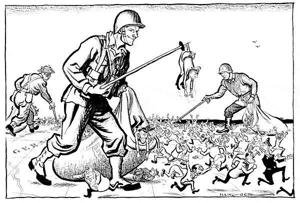 Советские карикатуры на немцев