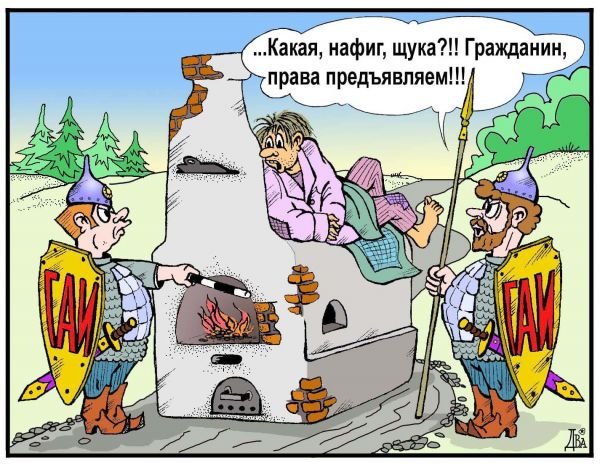 Емеля карикатура