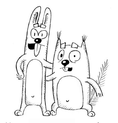 Мужская Дружба карикатура