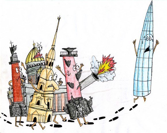 Питер карикатура