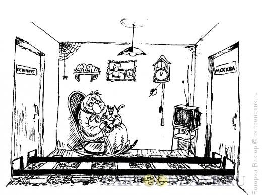 Петербуржец карикатура