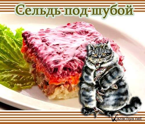 Сельдь под шубой мемы