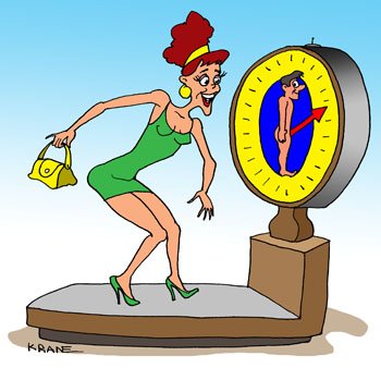 Похудение карикатура