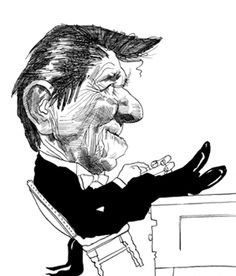 Рейган холодная война карикатура