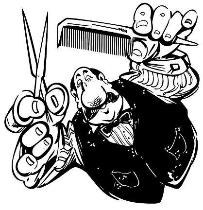 Цирюльник рисунок