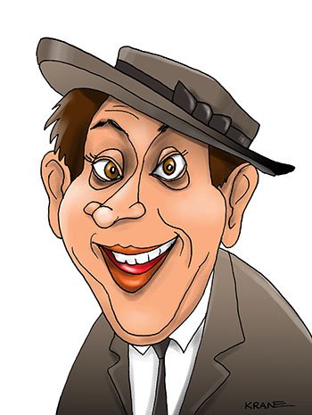 Юрий Никулин шарж