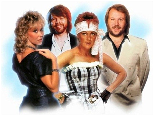 ABBA группа фон