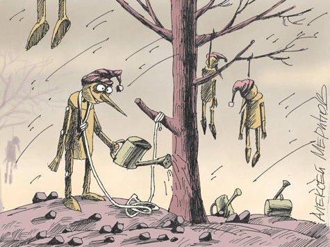 Карикатура маньяк (45 фото)