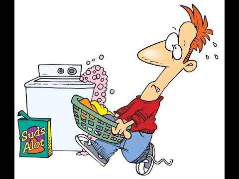 Стиральная машинка карикатура