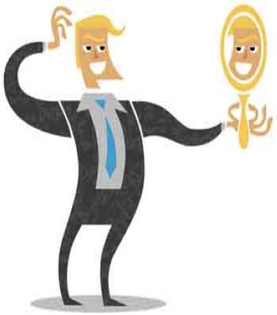 Как качок видит себя в зеркале