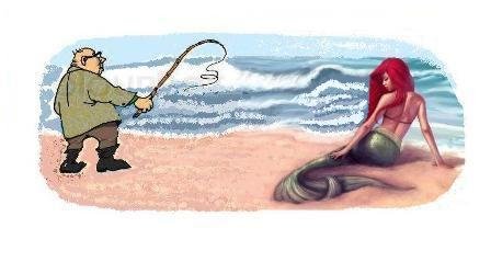 Русалка клюёт