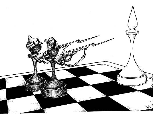 Шахматные карикатуры