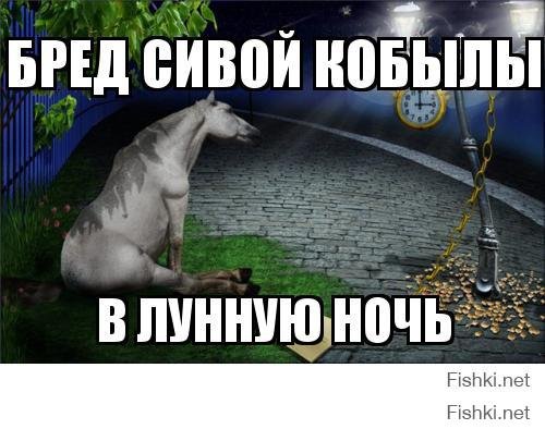 Бред сивой кобылы картинки