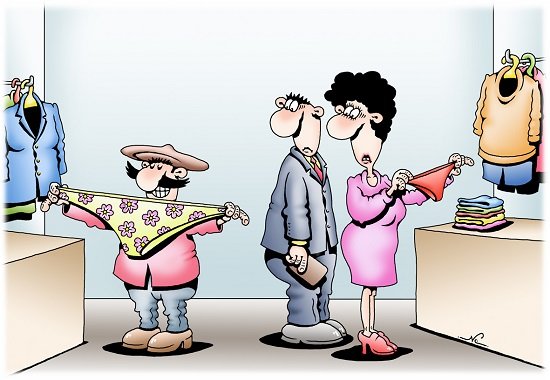Трусы карикатура