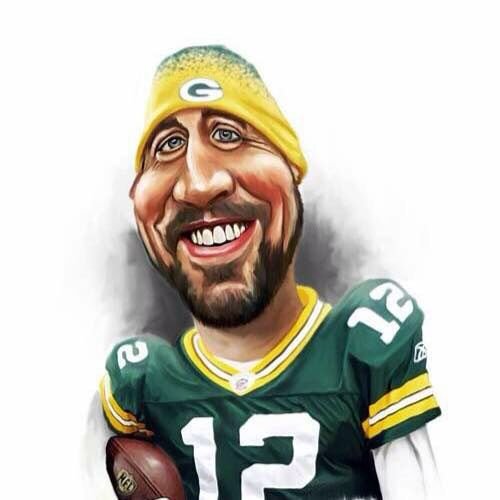 Американский футбол девушки Рисованные